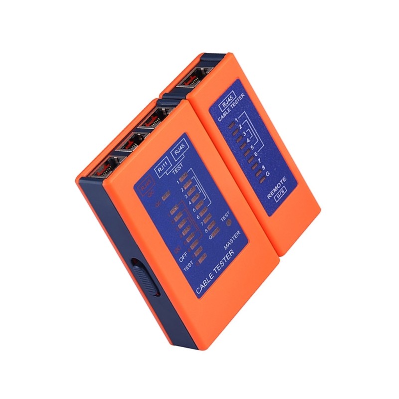 Portable Networking Cable Tester For Gigabit Speed POE Functionality Tester