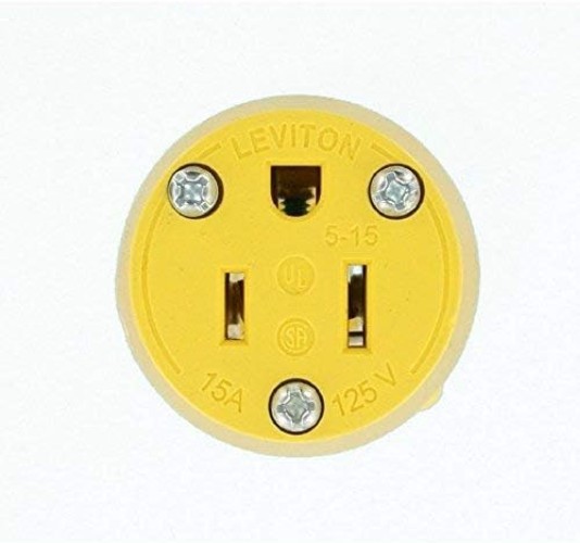 Grounding Lighted Cord End Replacement for Indoor Use