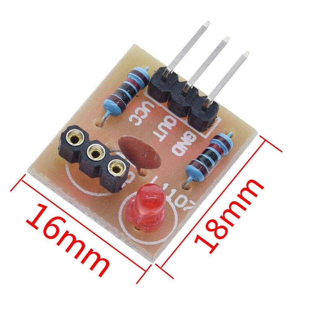 Acxico 2Sets Laser Sensor Module For Arduino AVR(KY-008 Transmitter...