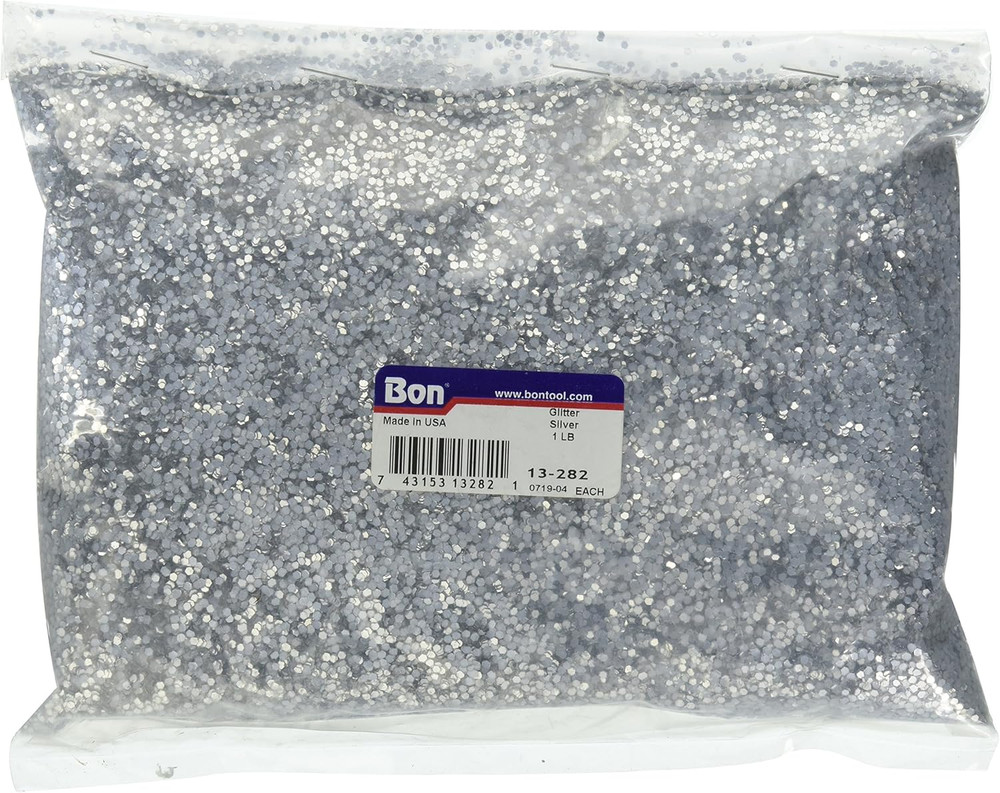 Tool  13-282 Glitter, 1 Lb, Silver