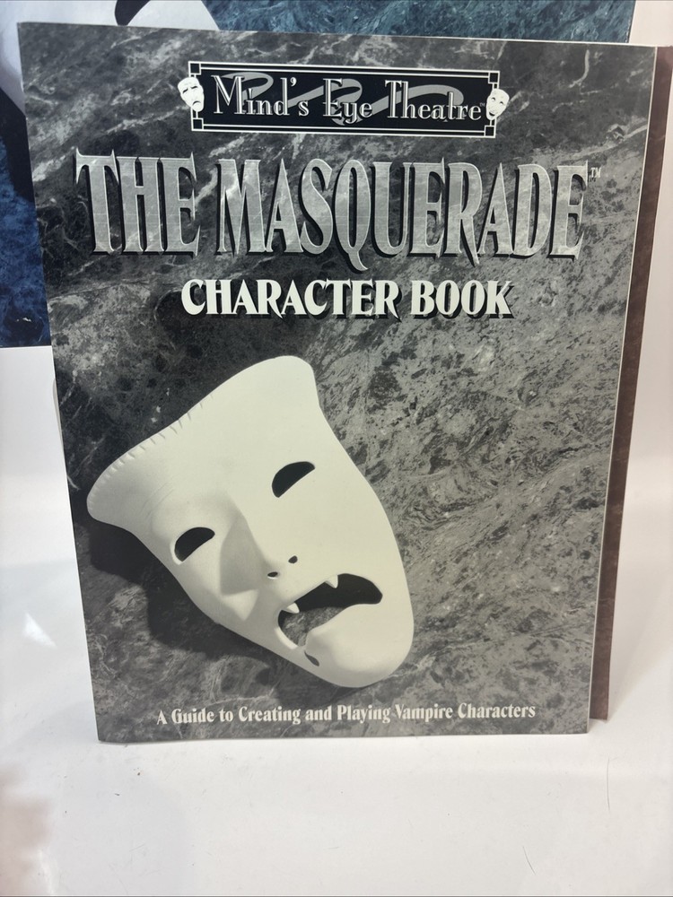 White Wolf Mind's Eye Theatre Masquerade Masquerade (1st Ed) Missing Ankh/teeth