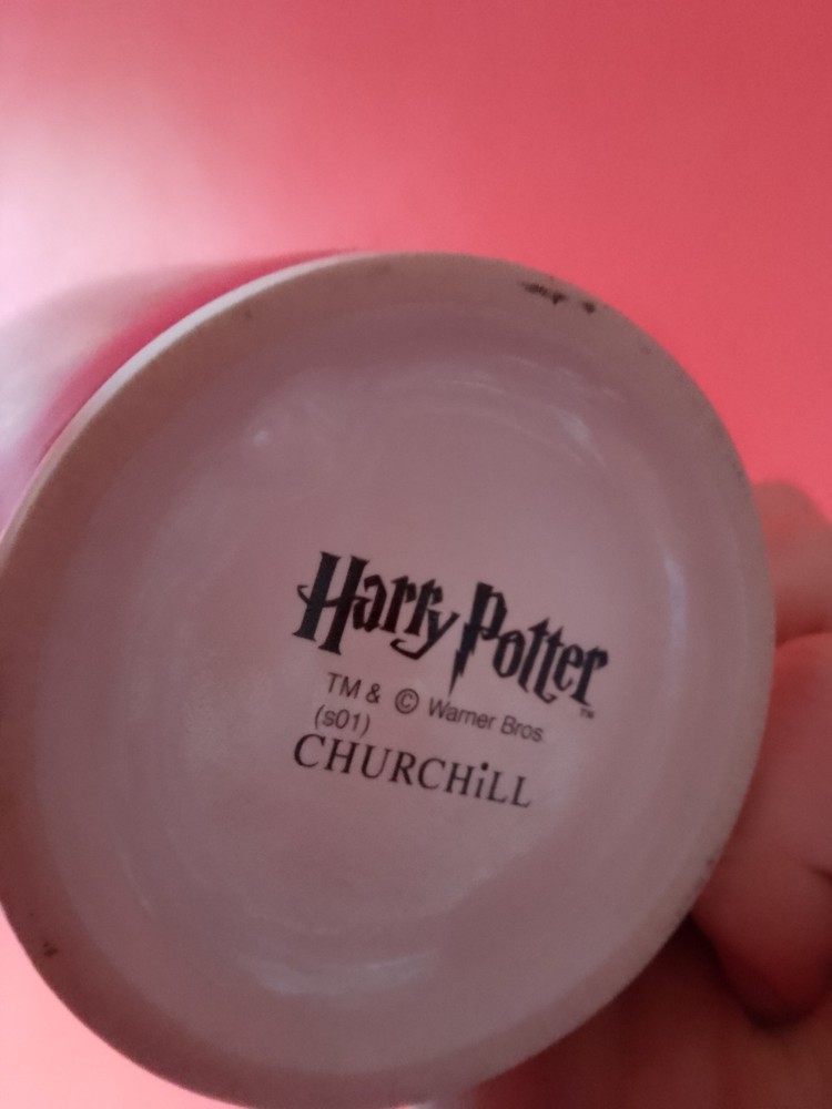 Harry Potter 2001 Patterned Mug Easter Mug Ceramic Purple REDUCED PRICE BARGAIN