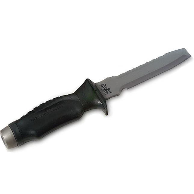 Underwater Kinetics Blue-Tang Titanium Knife, Blunt Tip