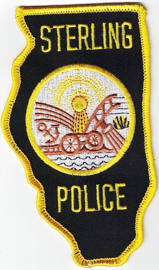 Sterling Police Patch Illinois IL