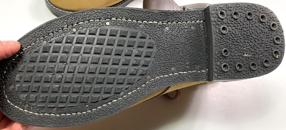 WWII US ARMY INFANTRY M1943 M43 COMBAT FIELD BOOTS-SIZE 9