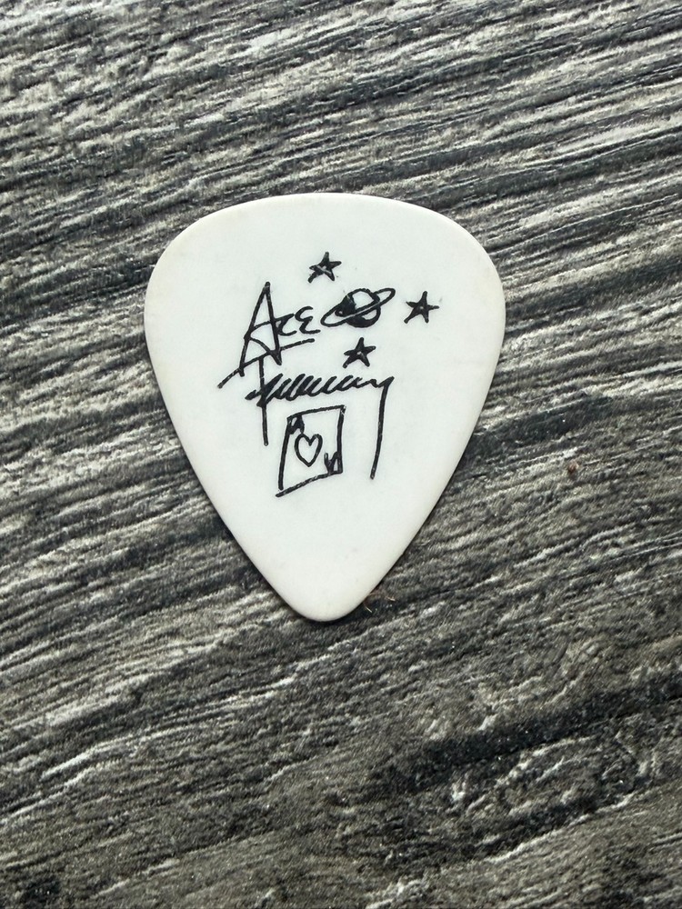 Kiss Guitar Pick ACE FREHLEY Anomaly Tour Stage Used Vintage Kiss Memorabilia