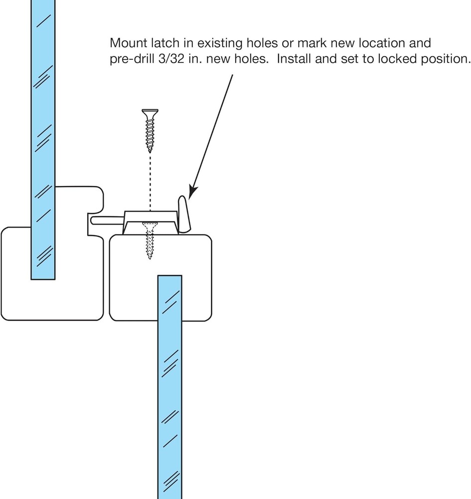 Window Sash Lock for Vertical and Horizontal Use, Durable Diecast Material