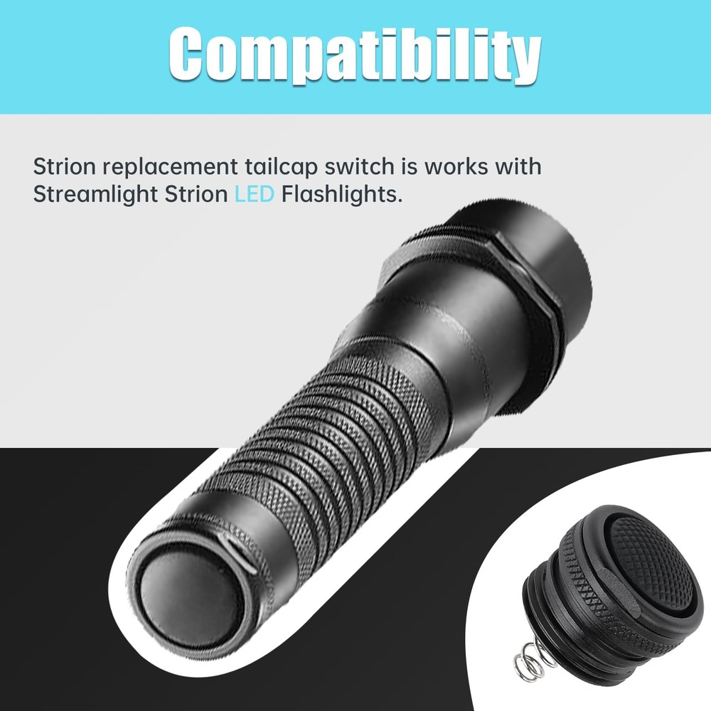 747013 Strion TailCap Assembly Replacement for Streamlight -