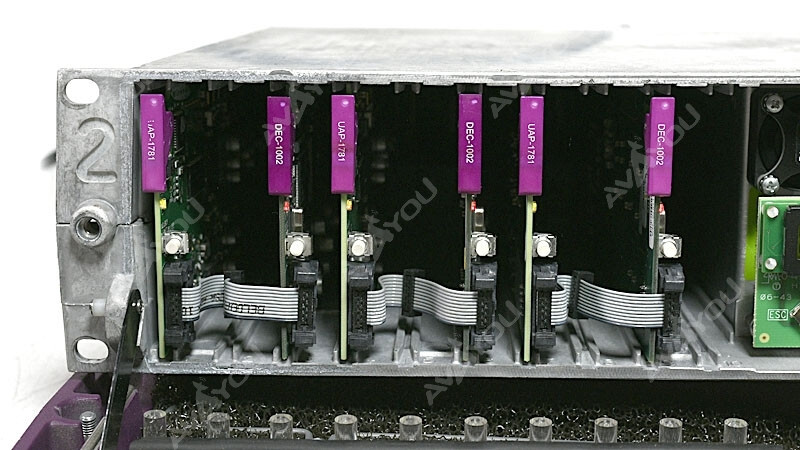 Miranda GV Densite 2 6x UAP-1781 8CH Audio Processor + DEC-1002 ETH2