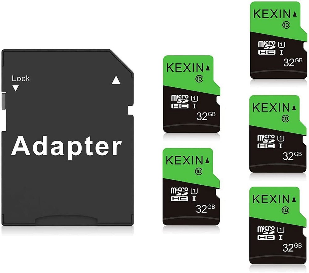 3Pack 32GB Micro SD SDHC Class 10 TF SD Flash Drive Memory Card For Phone Camera