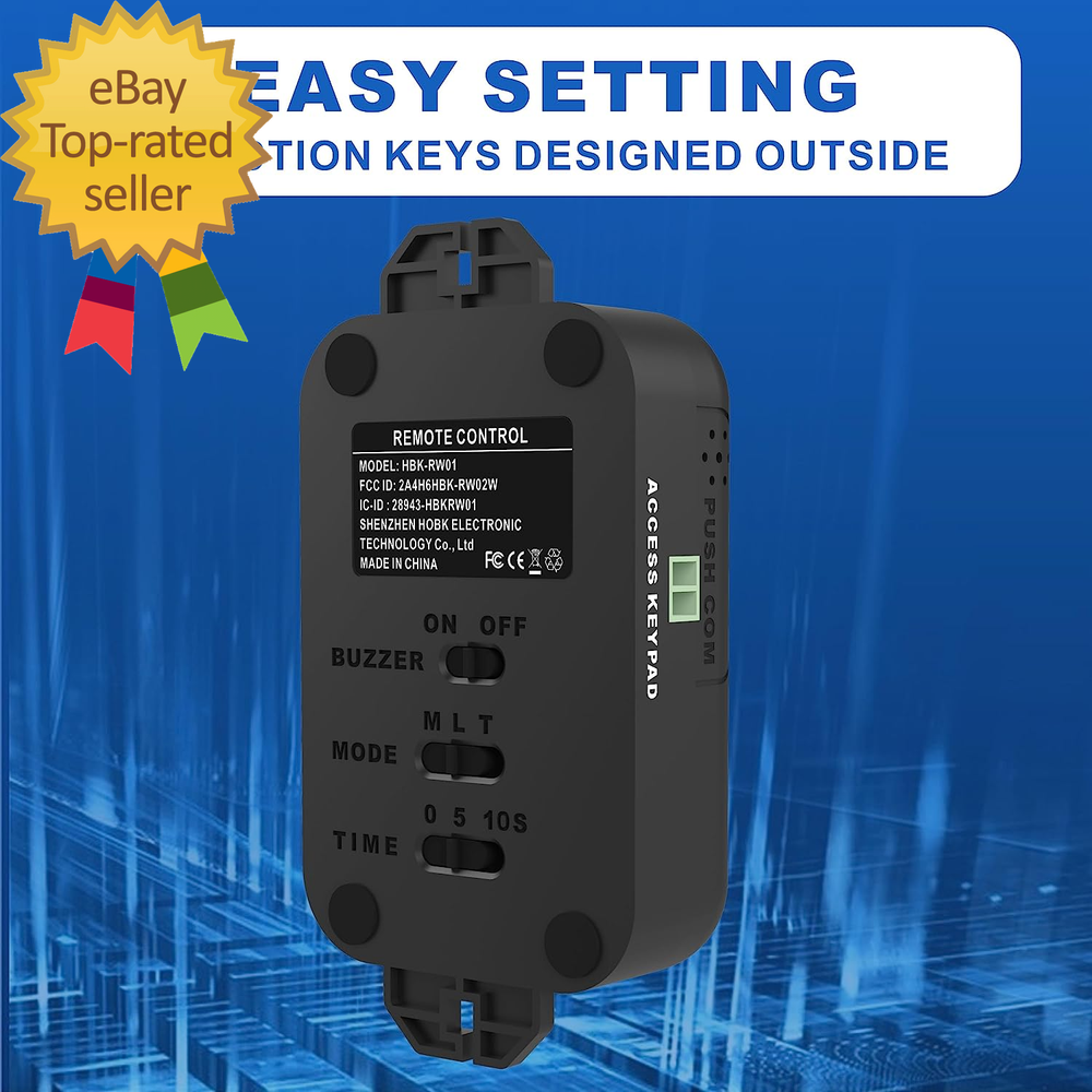 Access Control Electric Strike Door Lock Fail-Secure Kit System with Remote