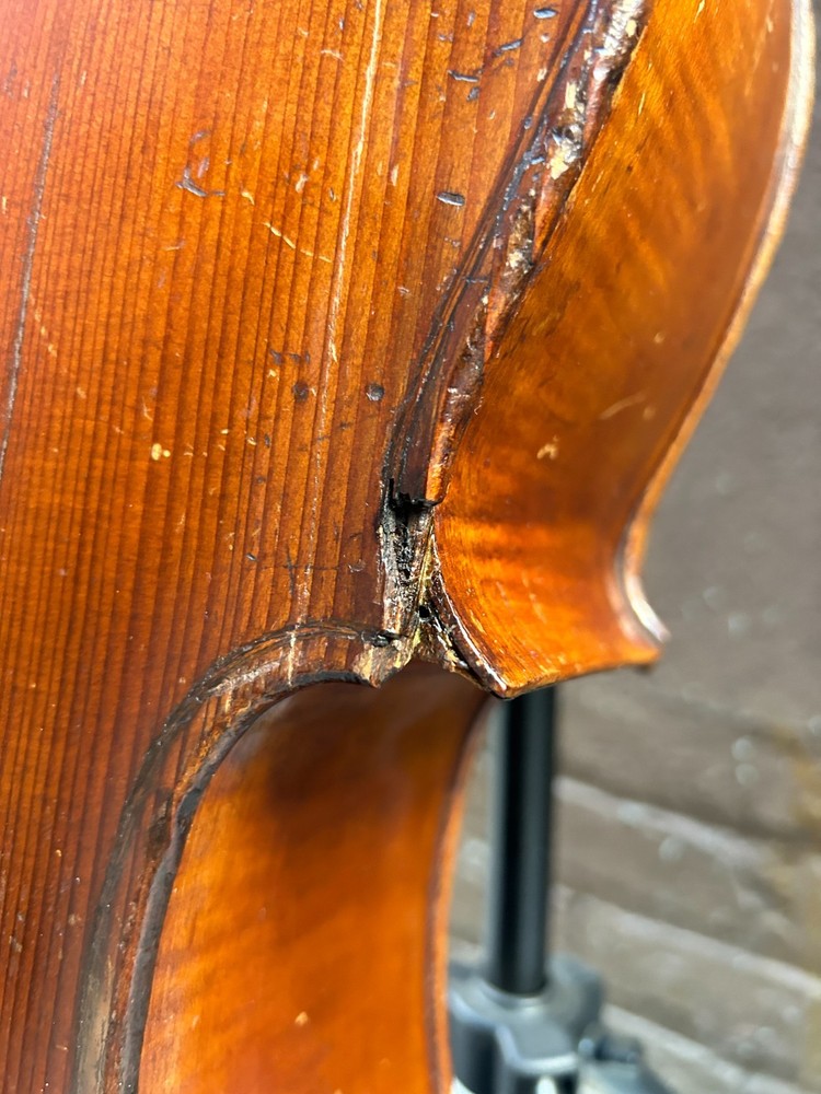 Unbranded 3/4 Cello with Bag and Bow