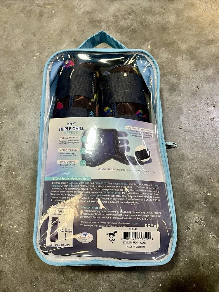 Professional’s Choice 2XCool Horse Boot (2 Pack) Rocket