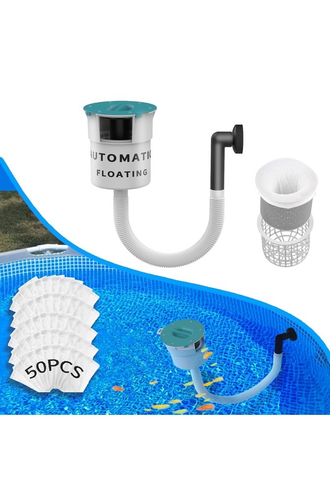 Surface Float Skimmer,2025 Upgrade,No Installation Required, no Adjustable...