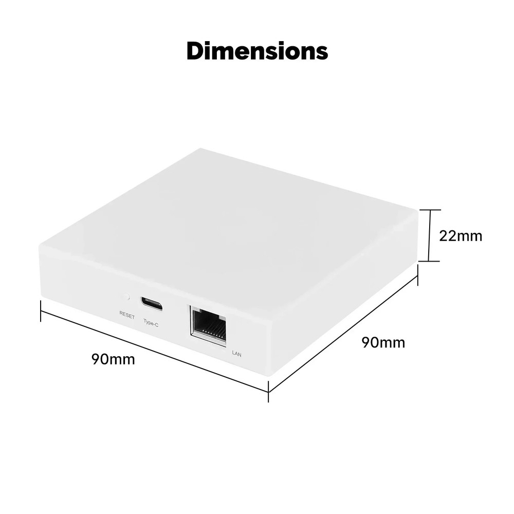 Smart Home Bridge Matter Hub Support Voice Control Homekit Smartthings Google