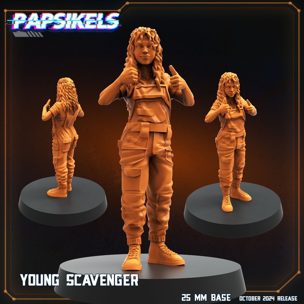Young Scavenger Papsikels Miniature Alien Romulus