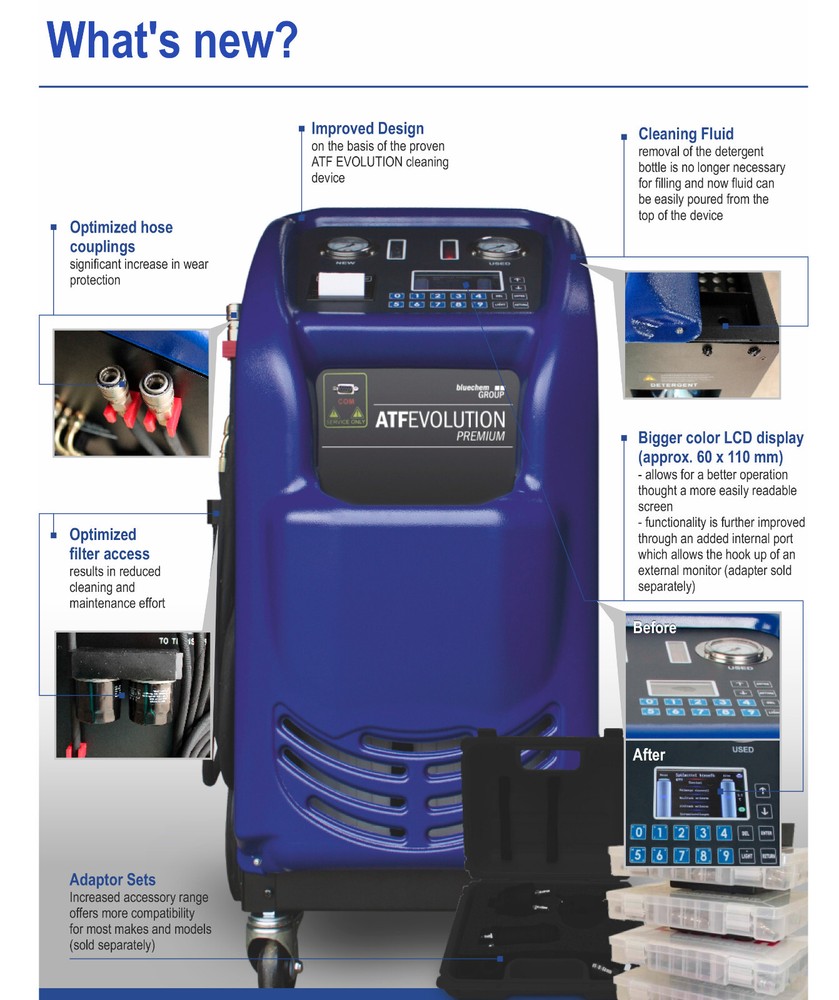 ATF Automatic Transmission Oil Changing Machine Made in Germany