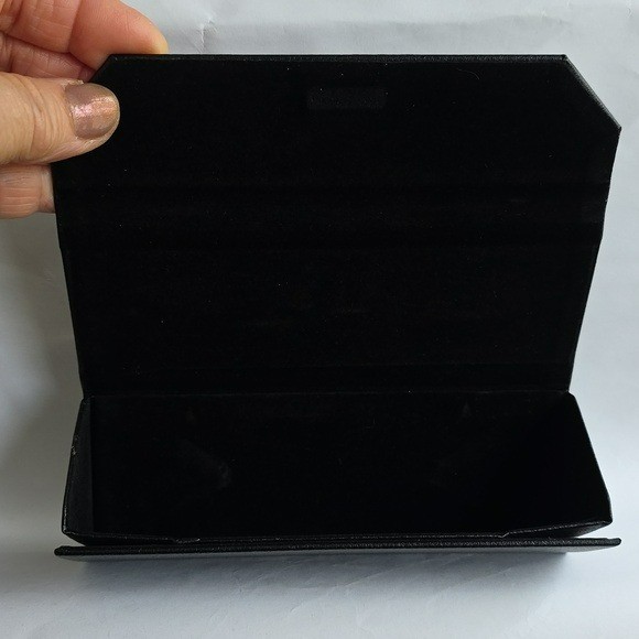 Marc Ecko Black Eyeglass Triangular Folding Case (Case Only)