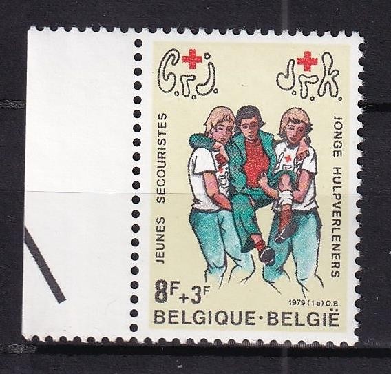 Belgium 1979 Red Cross, MNH semi-postal sc#976