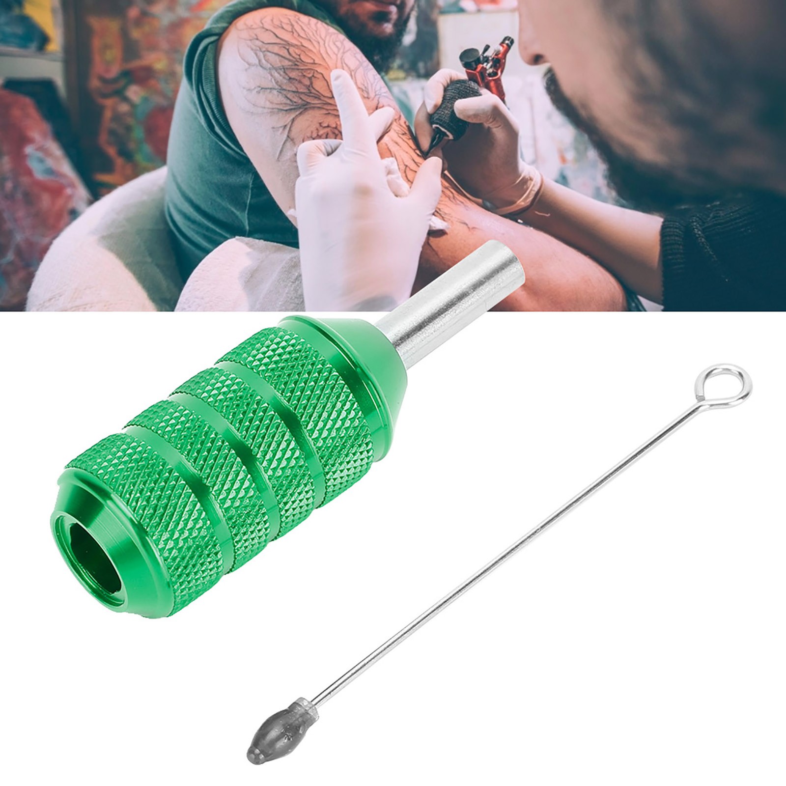 25mm Tattoo Machine Grip Aluminum Alloy Cartridge Needles Tattoo Grip Tattoo