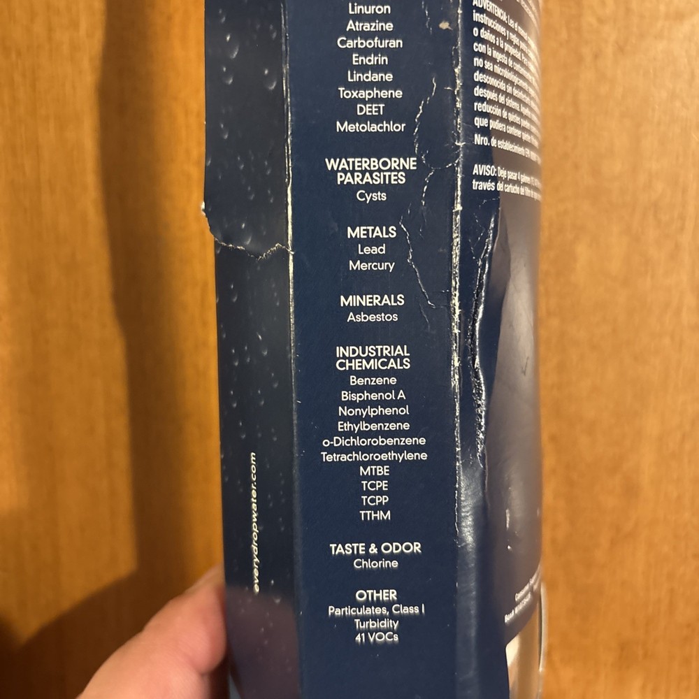 Everydrop Refrigerator Ice & Water Filter #3 - Unused - Box Damage Quantity 2