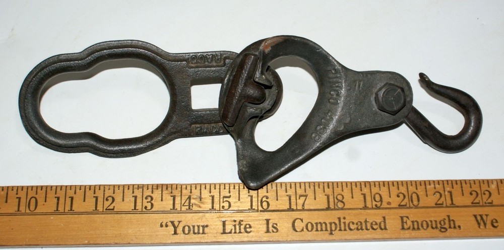 PINCO 4038 Linesman Tool Cable Wire Rope Puller Tie Off Stretcher