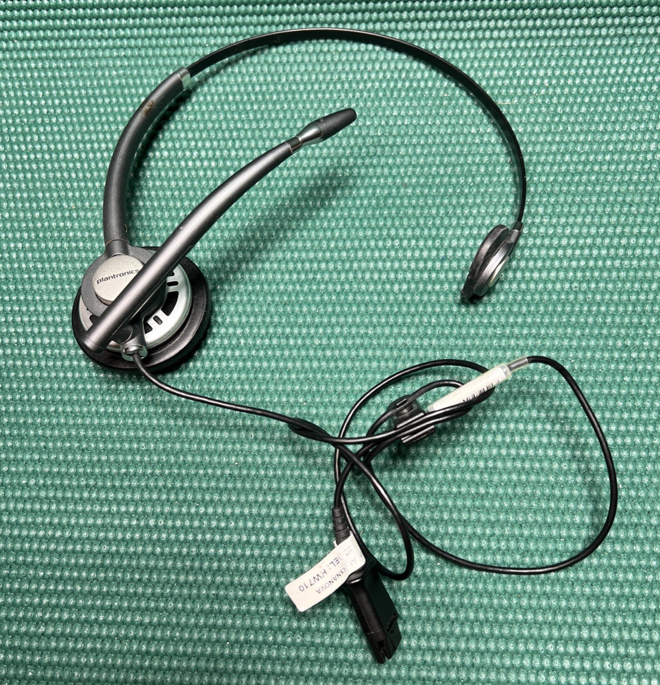 Plantronics HW710 Headset MDA100 Quick Disconnect