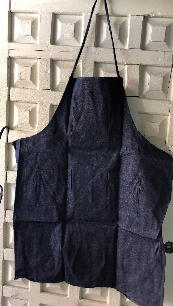 3 pcs Denim Apron, Heavy-duty, Multi-purpose Apron