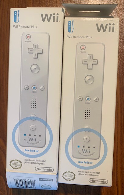 2 Nintendo Wii Remote Empty Box-No remote Free Shipping
