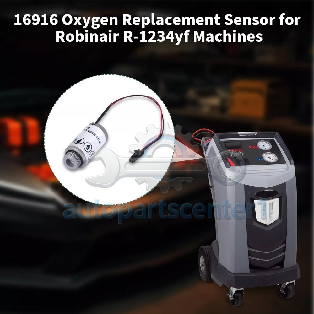 16916 Oxygen Sensor for Robinair R-1234yf Machine Replacement Oxygen Sensor NEW