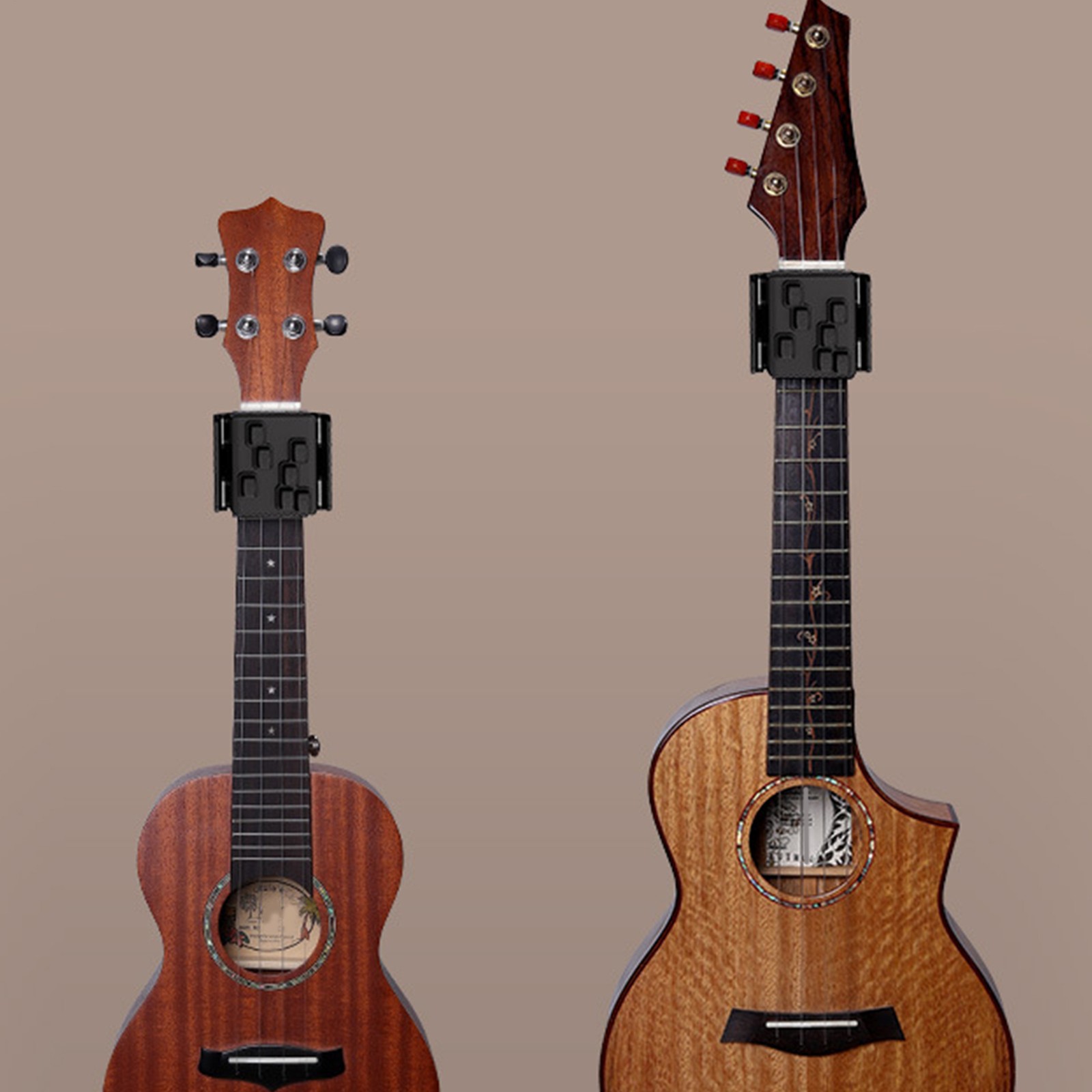 Guitar Chord Helper Ukulele Attachment Chord Presser Guitar Trainer 23-26 Inches