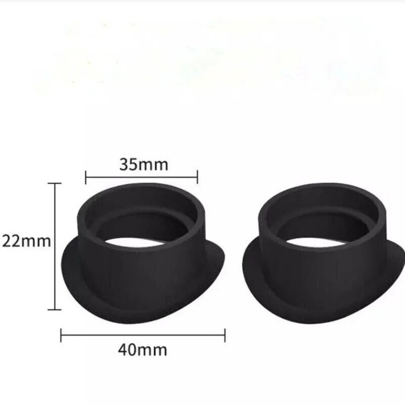 2PCS 35mm Stereo Microscope Eyepiece Eyecups Soft Rubber Microscope Eye Guards