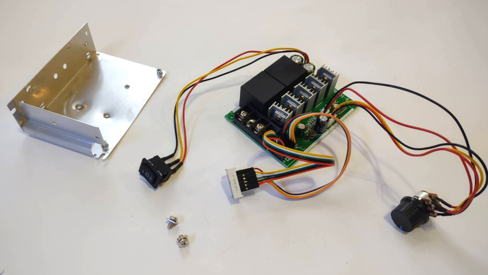 DC Motor Speed Controller DC 10-55V Rated 40A LED Display Stepless Adjustable