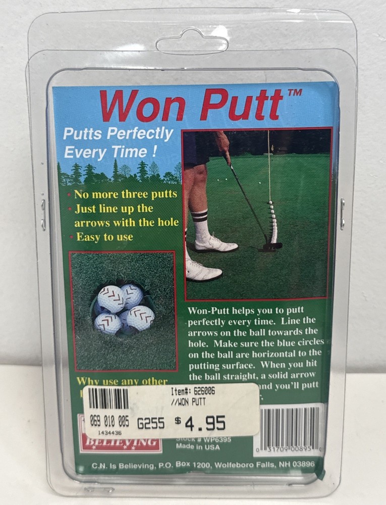 Won Putt Perfect Putts Every Time Golf Training