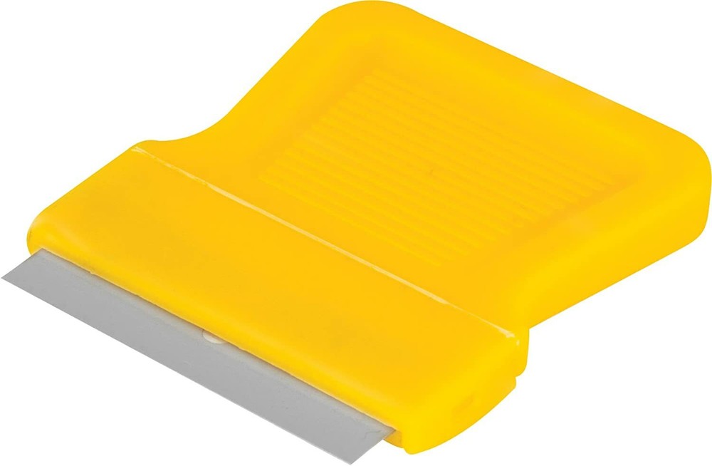 Performance Tool W3200 Plastic Compact Flat Surface Razor Scraper (Pack of 10)
