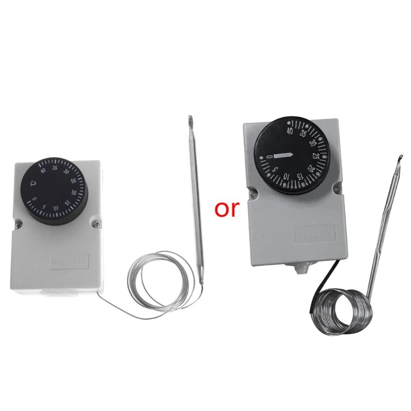 Temperature Switch with 50cm/ 19.7" Cable Plastic Capillary Thermostat Controll
