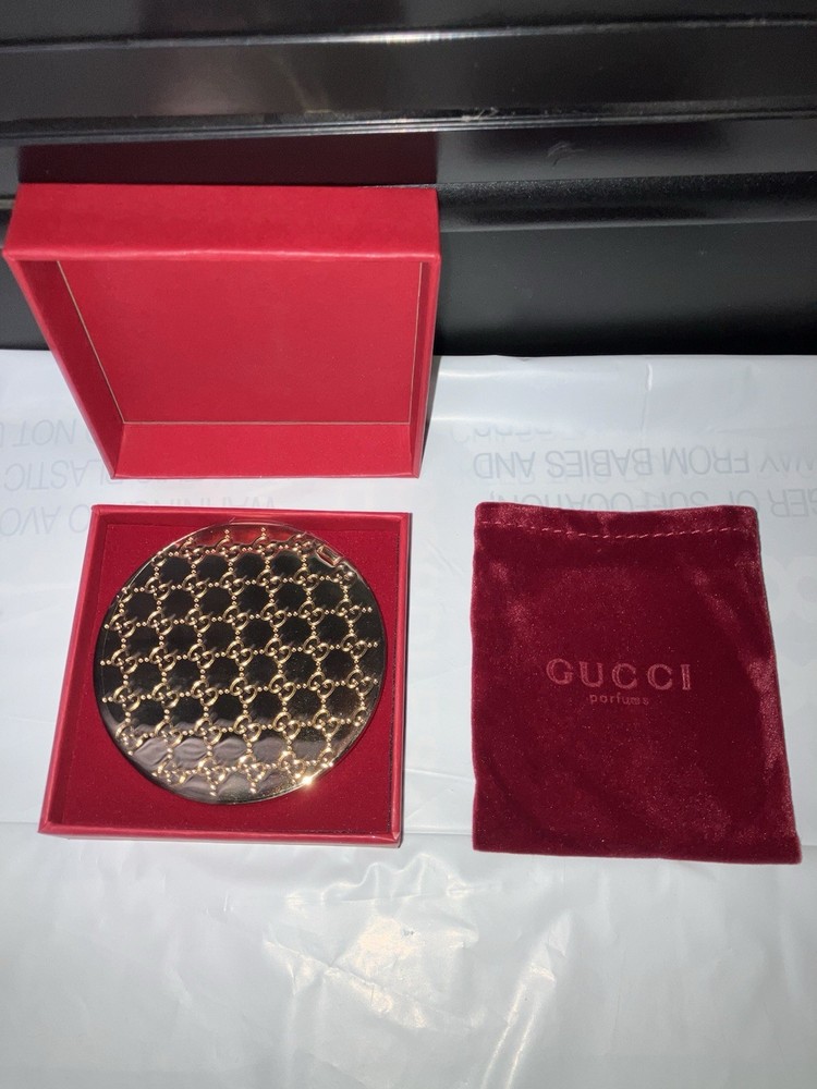 Gucci Double sided Gucci Logo Mirror NWT