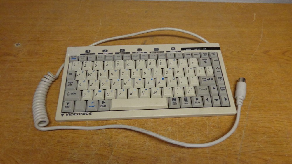 Videonics Video Editor 5000 keyboard