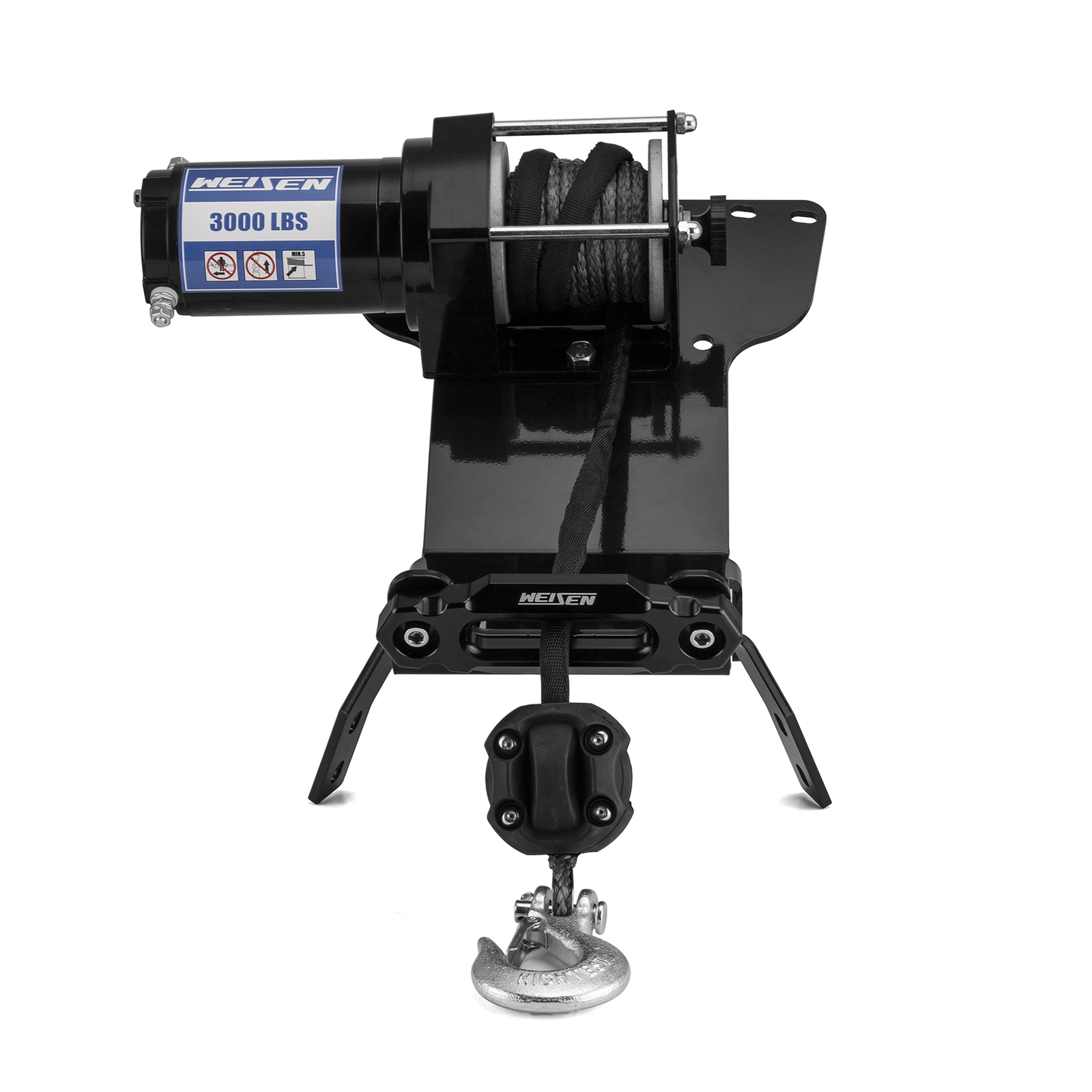 For Honda Rancher TRX350 / TRX400 3000LBS Winch and Mount Plate Kit 2000-2007