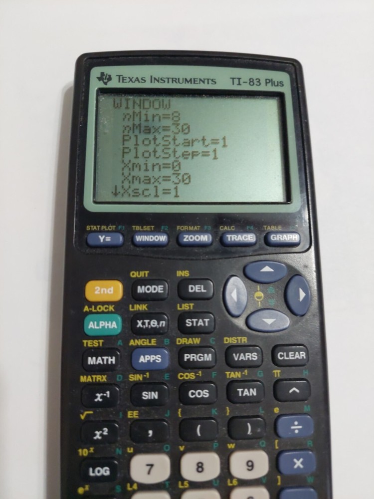 texas instruments ti-83 plus calculator