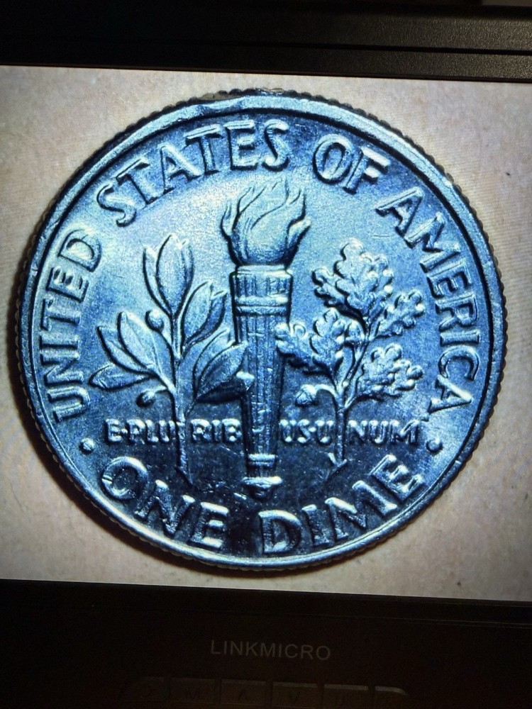 2022 P 10 C Dime Error Die Multiple Die Chips R86