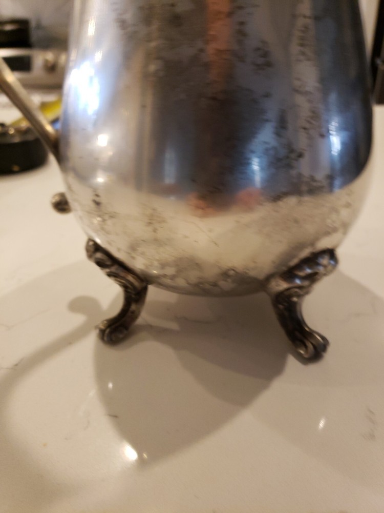 Vintage Silver Plated Water Pitcher