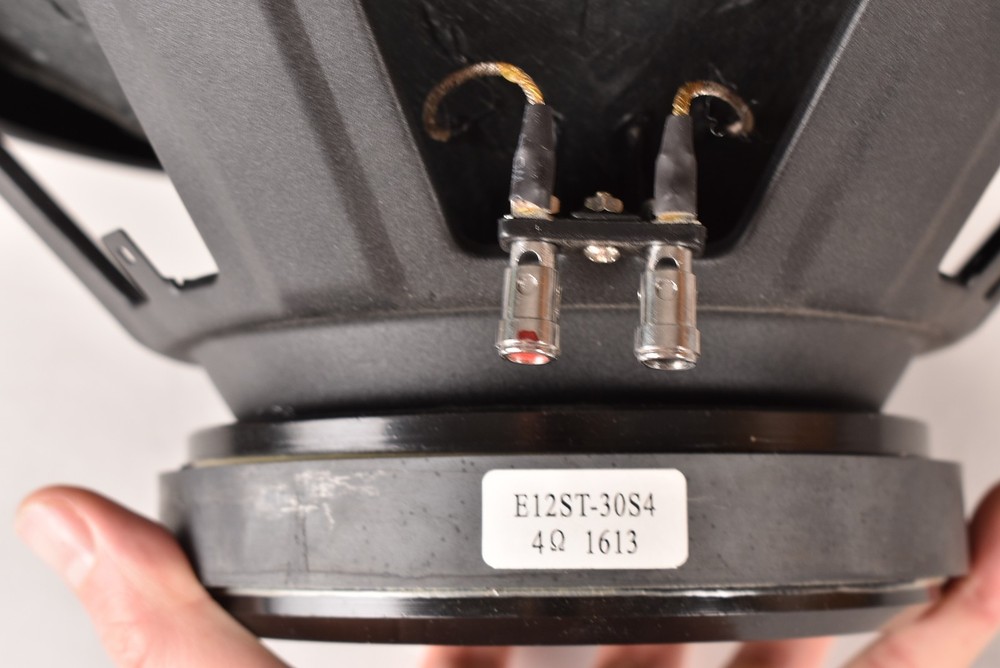 Fender Fortis 12BT Replacement Subwoofer Speaker Driver - 4Ω / 12" e12st-30s4