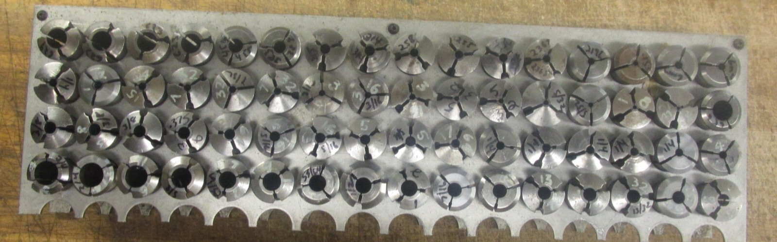 Hardinge or S&M Brand TD25 Carbide Lined Collet Select Size from Drop Down List