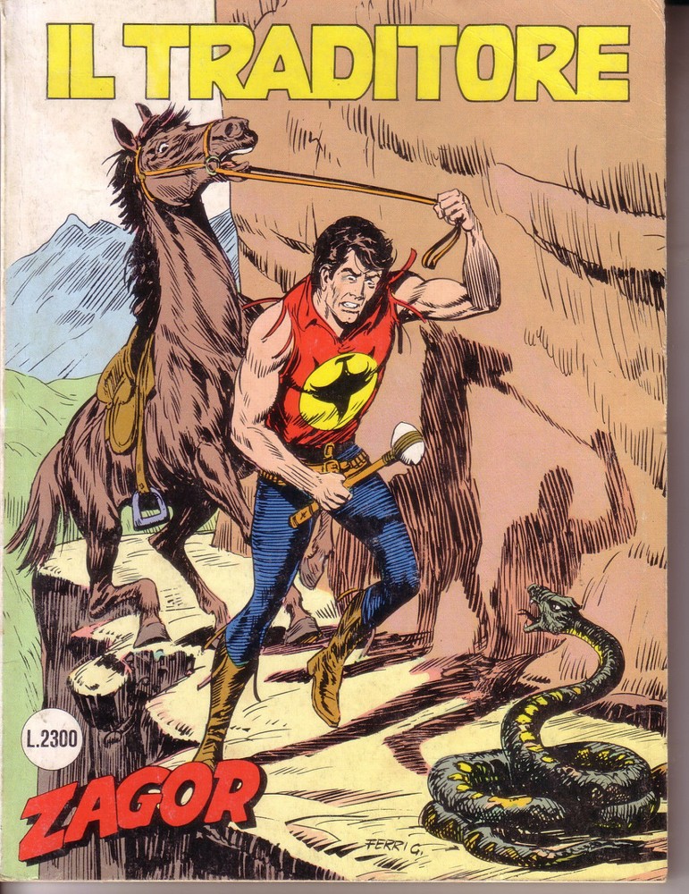 comic ZAGOR ZENITH BONELLI FIRST EDITION number 381