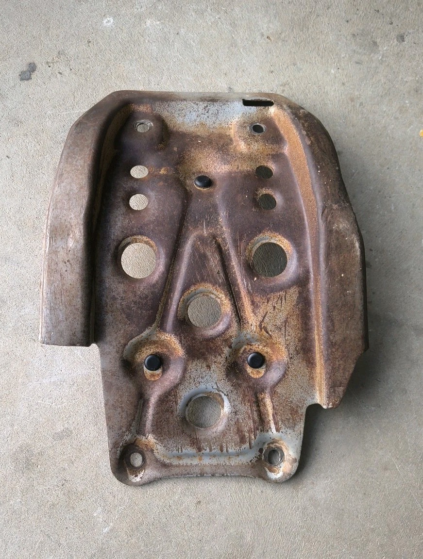1986-1987 Honda ATC200X Front Engine Frame Skid Plate Guard 53060-HB5-000