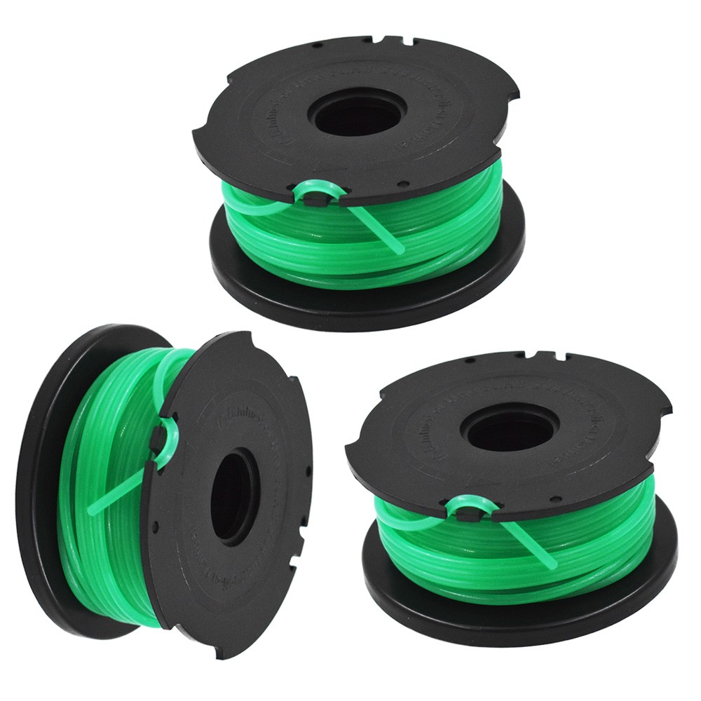 Trimmer Spool Line For Black & Decker Replacement SF-080 Auto Feed 3 Pack