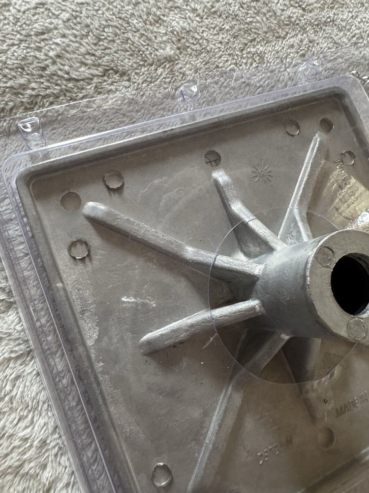 NEW Springfield Deck Base 7” X 7” W/ Composite Bushing