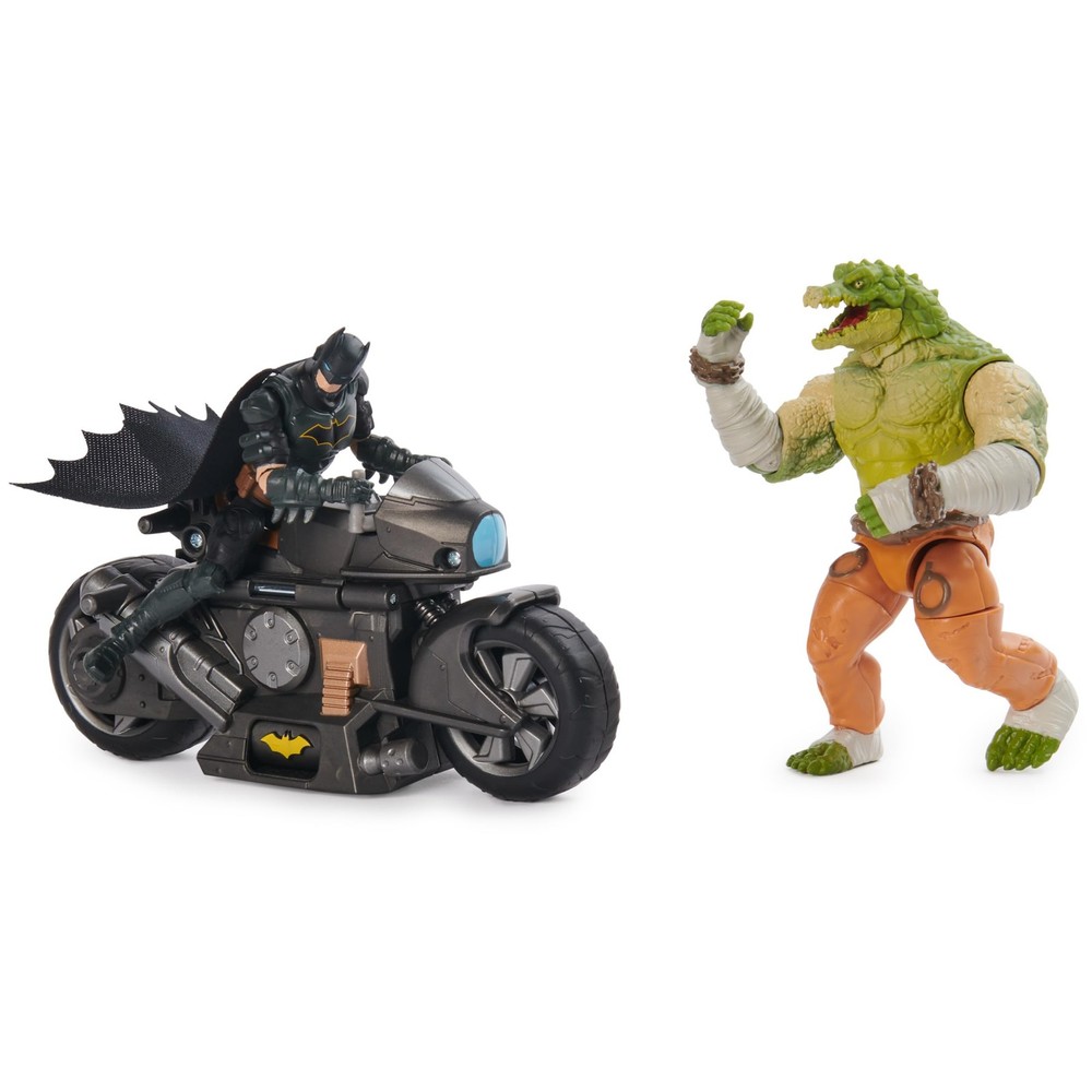 DC Comics, Batman Transforming Batcycle Battle Pack with One Size, Multi