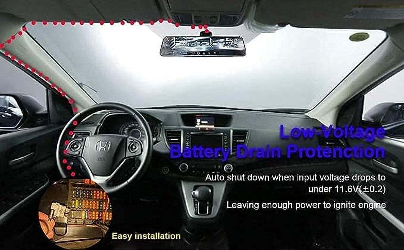 WOLFBOX Hardwire Kit for G840S/G930/G850/G900/I07 Dash Cam, Parking Monitor